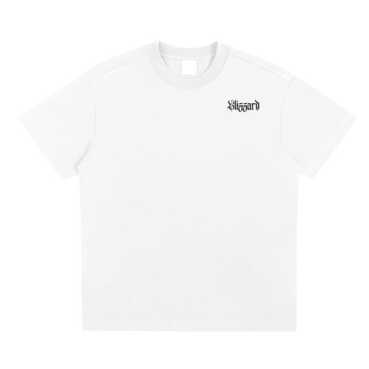 Plain White "Blizzard" Staple Tee