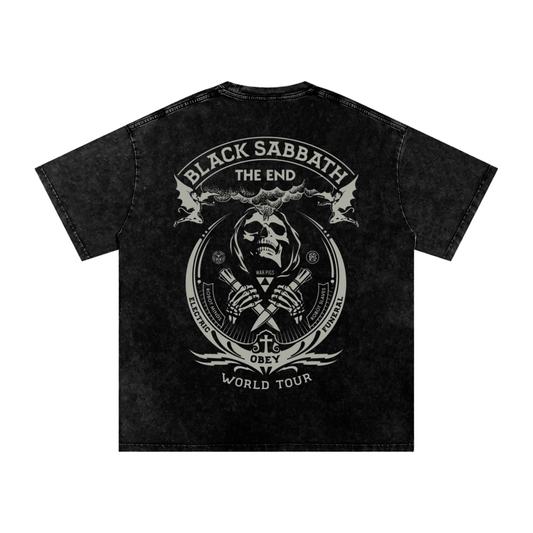Black Sabbath “The End” Vintage Wash World Tour T-Shirt