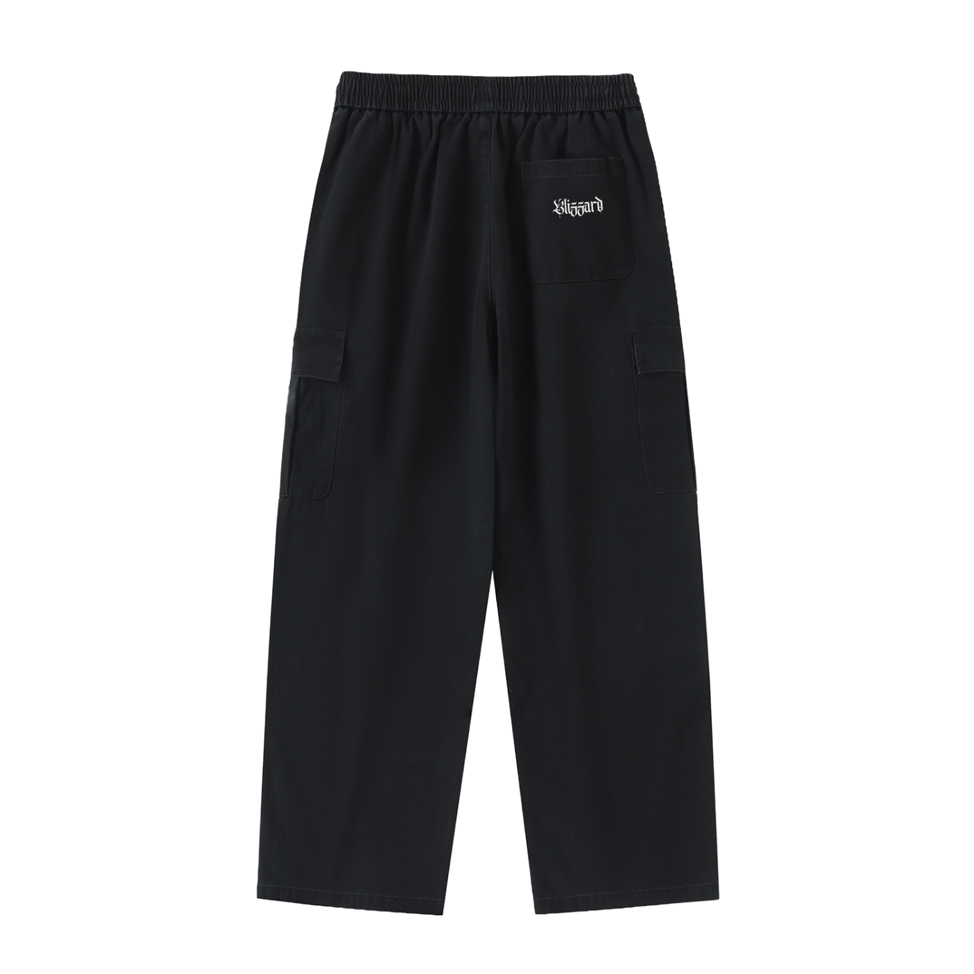 Drawstring Straight-Leg Cargo Bottoms